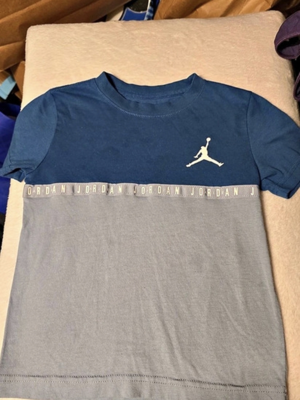 Jordan Color Block Tee Boys Medium